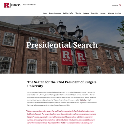 homepage